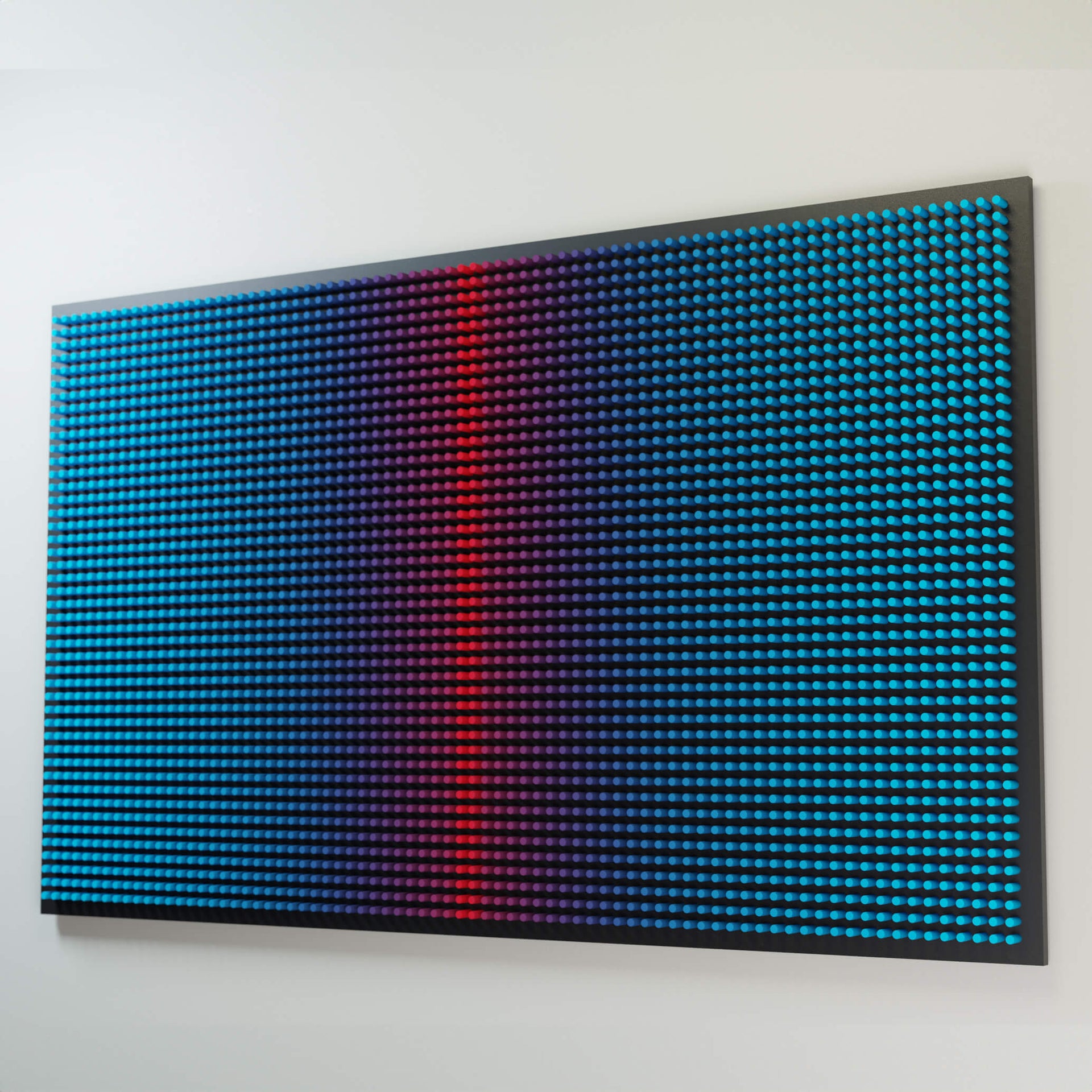 Cold Screen on the black